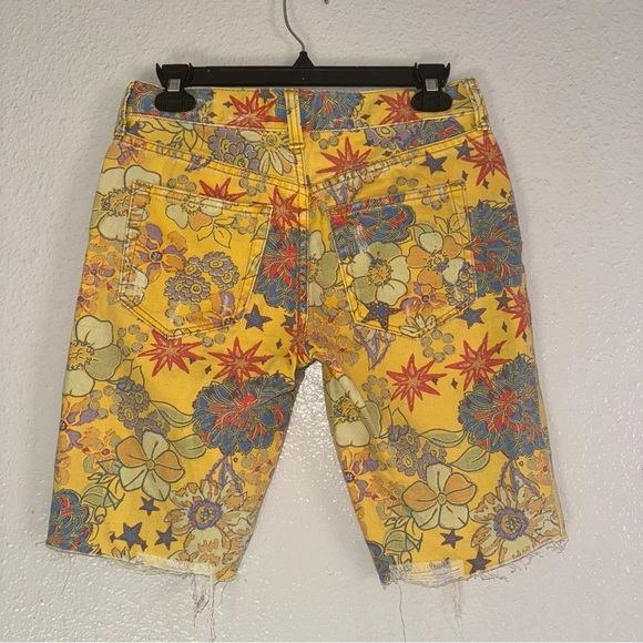 NWOT Free People Alani Floral Print Cutoff Shorts Size 25 - Picture 4 of 5